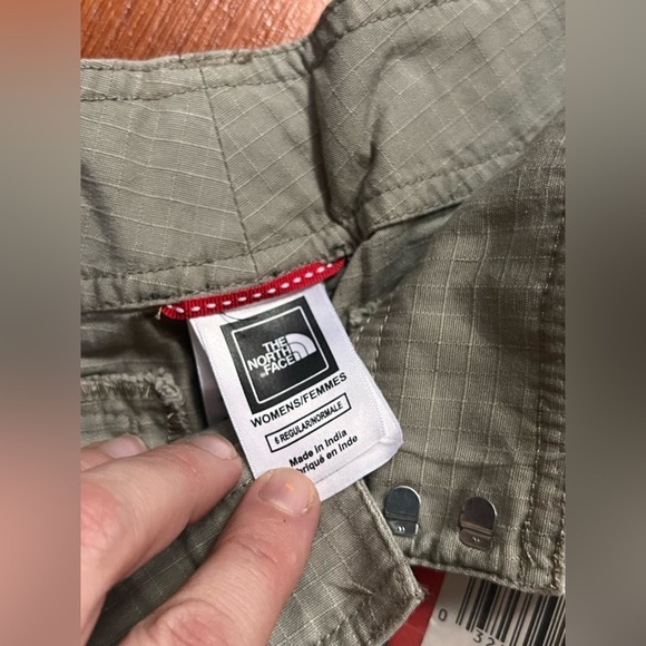 North Face NWT west hammerland capri dune beige women’s size 6 regular - Picture 4 of 6